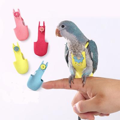 China Sustainable Comfortable Adjustable Pet Parrot Flight Clothes Bird Outdoor Activities Clothing Parrot Diaper for sale