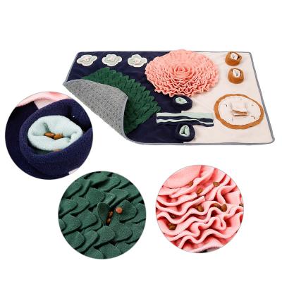 China Travel Sniffing Wholesale Training Pet Food Supper Table Design Covering Dog Sniffle Mat For Large Dogs for sale