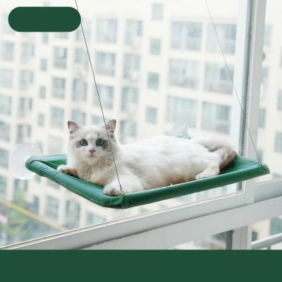 China Sustainable Large Space Sitting Seat Cat Window Bed Cat Window Perch Hammock Seat Suction Cup for sale