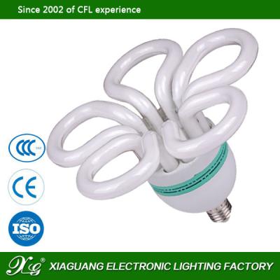 China Hot sale flower shape cfl energy saving lighting buld and tube light energy saving spiral for sale