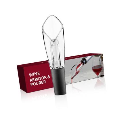 China Viable wine pourer/aerator and wine decanter wine_accessories/airador aluminum foil for sale