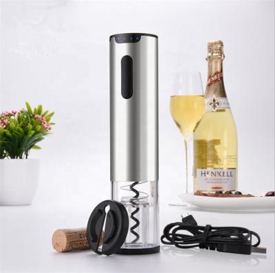 China Sustainable Electric Automatic Wine Cork Bottle Opener Set With Filling Base And Foil Cutter for sale