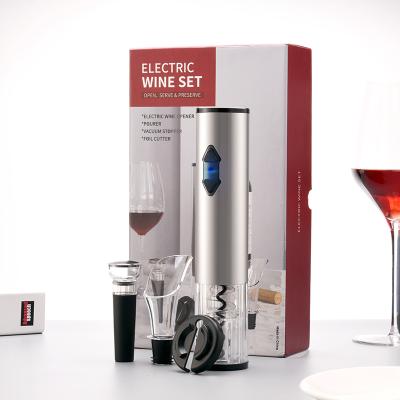 China Sustainable Electric Wine Opener Instruction / One Touch Electric Automatic Wireless Wine Opener for sale