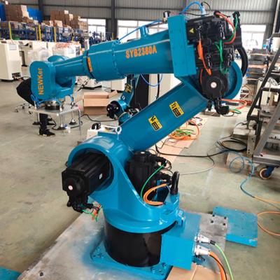 China 6 Axis Palletizer Pick and Place Mirobot Milling Mechanical Robot Arm similar with Kuka Robot Arm for sale