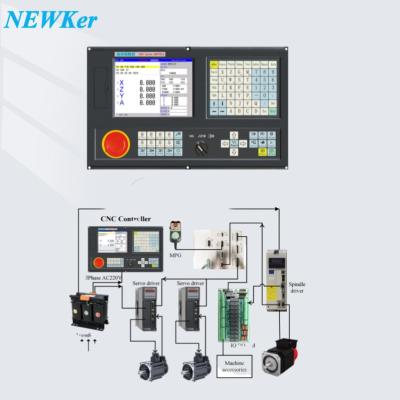 Cina 3d cnc controller or 5 axis cnc milling machine price similar with cnc control gsk in vendita