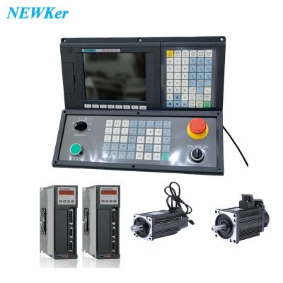 China cheap cnc controller 2 axis cnc controller price with servo motor similar as fanuc cnc controller for lathe and milling machine zu verkaufen