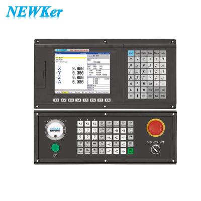 China Numerical CNC Controller With Network Low Cost NEWKer CNC Controller 3 Axis Lathe PLC CNC Control Similar With FUNUC and KUKA for sale