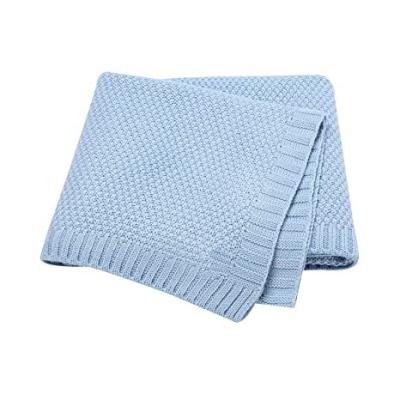 China Soft Baby Blanket for Boys and Girls Knit Baby Muslin Wrap Blanket Safety Receiving Blanket for sale