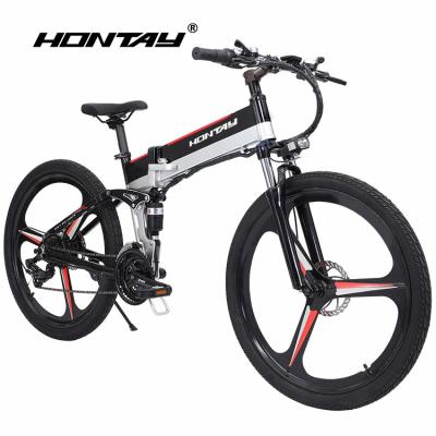 China 6061 Aluminum Alloy manufacturer wholesale oem customize 10ah 12ah 48v 350w 26 inch foldable electric bike for sale