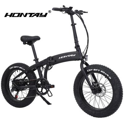 China 6061 Aluminum Alloy electric folding bike 20 inch 36v 500w fat tire foldable ebike for adults electrical bike for sale