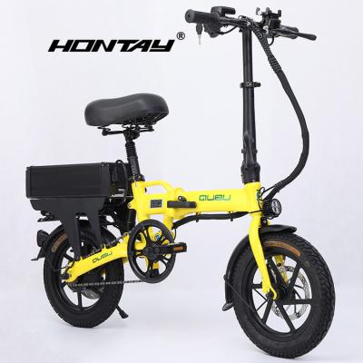 China Aluminum Alloy oem china manufacturer hot high quality folding foldable e bikes 2022 electric bicycle from gold suppliers for sale