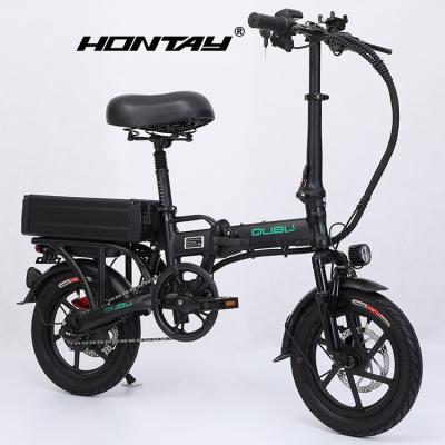 China Aluminum Alloy buy and import moped style pedal assist city e bike plegable 14 inch 50ah 48v 250w folding electric hybrid bike for sale for sale