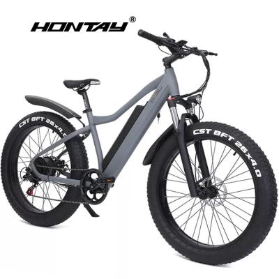 China 6061 Aluminum Alloy fat bike electric dirt bike adult mountain ebike electric bicycle 48v lithium battery adult car for sale