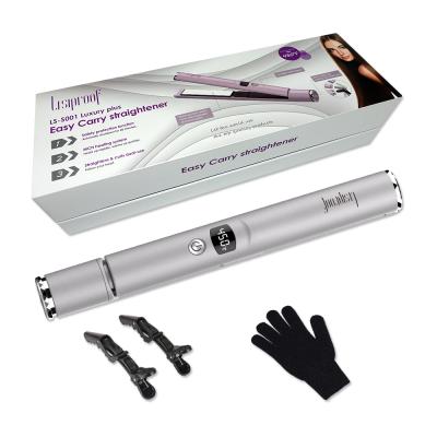 China Hot Professional Portable Cheap Fast Flat Iron Hair Straightener Safety 2 in 1 for sale