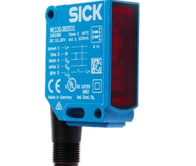 China SICK WL12G-3P2572 Photoelectric Sensor Retroreflective Autocolimtn, Red, 660nm, PNP, M12, 5Pin for sale