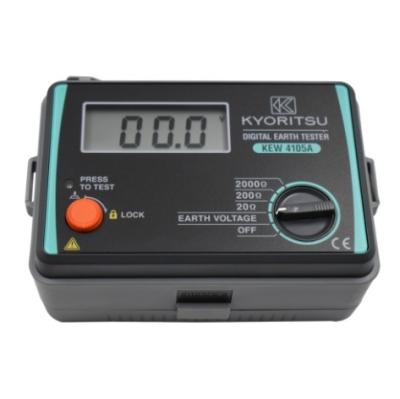 China Novíssimo e de stock Tester de resistência ao solo Multiméter Resistência Meter Kyoritsu 4105A Tester de resistência à terra digital à venda