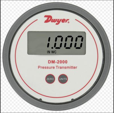 China 0-1250pa LCD Vertical Digital Pressure Gauge CCC 4-20mA DM-2000 Series for sale