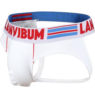 China Polyester/Cotton String Men Jockstraps Ropa Interior Transparente De Hombre Jockstraps Jockstraps for sale