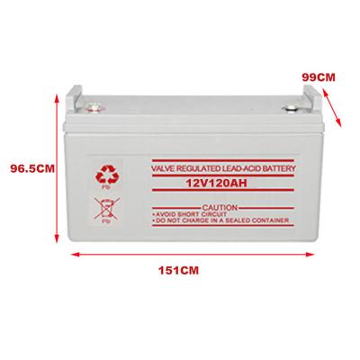 China Toys Solar Dedicated Colloidal Battery Inverter Batteries 12V 120Ah Rechargeable Sealed Deep Cycle Inverter Storage Sealed Lead Acid Batteries for sale