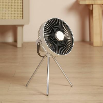 China Fashional New Arrivals USB Rechargeable Camping Fan Mini Table Tripod Fan Super Quiet Powerful Outdoor Mute Wind Fan for sale