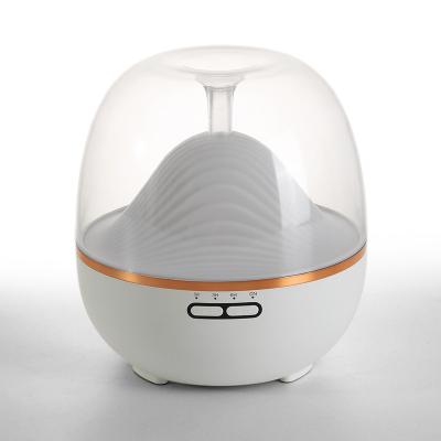 China 2022 New Trend Household Essential Oil Aroma Humidifier Ultrasonic Soft Aromatherapy Diffuser With Colorful LED Lights for sale