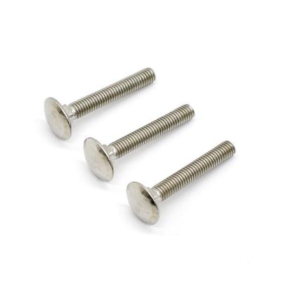 China Mushroom Fastener Manufacturer Customized Stainless Steel Carriage Bolts DIN603 A4-80 M5 M6 M8 M9 M10 M12 M14 M16 for sale