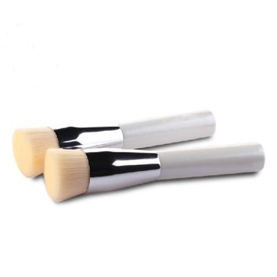 China Face JDK Foundation Large Angled Round Liquid Brush Cosmetic Accessories Makeup Tool for sale