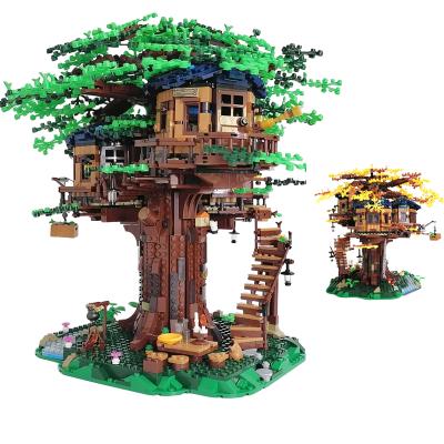 China With 3036+pcs DIY Paper Ideas Model 6007 Treehouse Building Blocks Compatible With 11364 21318 Bricks Set Kids Toys For Children Birthday Gift for sale