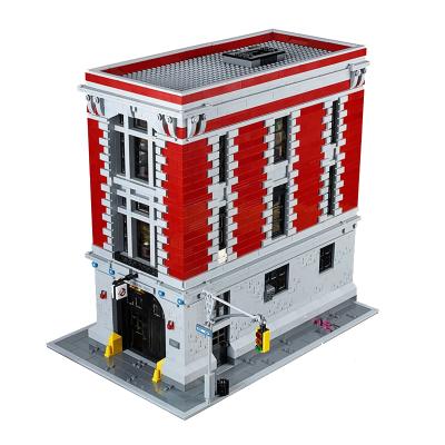 China With Manual 16001 Paper 83001 Ghostbuster Firehouse Headquarters Building Kit Blocks House Architecture Movies Bricks Set Toys For Kids Gifts for sale