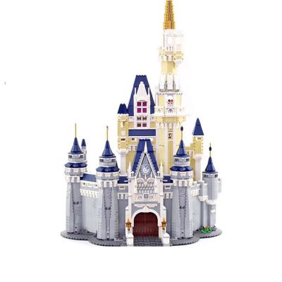 China With Paper Manual 16008 Architecture 6005 Model Cinderella Princess Disneyed Castle Building Blocks Girls Set Toys For Kids Birthday Gift Bricks for sale