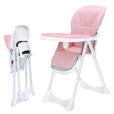 China Modern steel tube highchair dinner seat table baby kids feeding umpire chair for sale