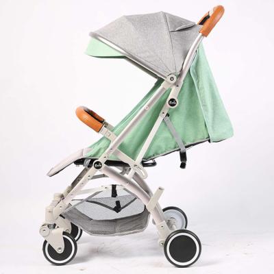 China Baby Stroller Hope Brand Factory One Hand Fold System Baby Stroller Oxford Pram Easy Folding Portable Wholesale Material Baby Stroller for sale