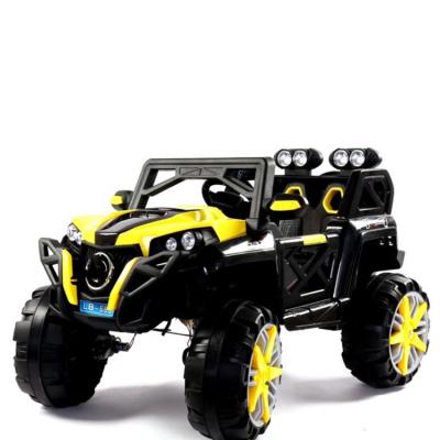 China LED Headlights Single Seat Baby Can Rest 4 Wheel 12V Remote Control Children Electric Toy Drive Ride On Car for sale