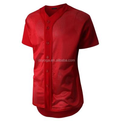 China Mesh Antibacterial Wholesale Dyed Cheap Baseball Tank Top for sale