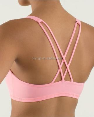 China Antibacterial China Made Simple Sexy Girl Sportswear Bra for sale