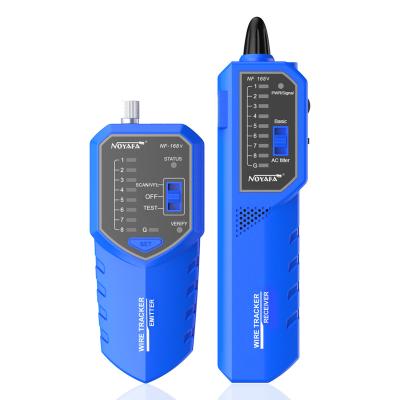 China network cable tester RJ45 telephone line anti-interference silent line cat5 cat6 cable visual finder cable network tester NF-168V for sale