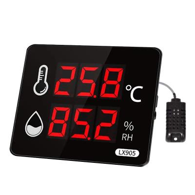 China Household Thermometer Digital Thermometer Hygrometer LCD Display Temperature and Humidity Meter for Indoor Digital Hygrometer with Probe for sale