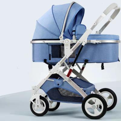 China 0-3 Years Old 2022 Selling Cheap Portable Hot Luxury Aluminum Jogger Baby Mum Whole Foldable Stroller Newborn Pram Babi For Newborns Kids for sale