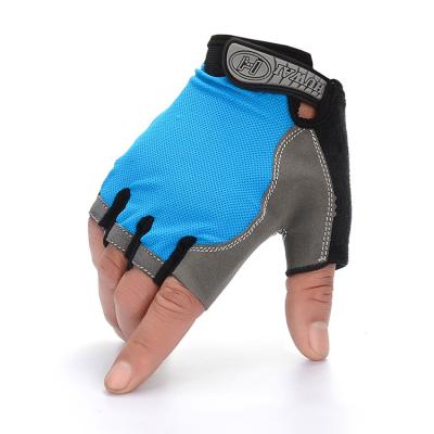 China Comfortable New Products Wholesale Custom Half Finger Anti-Slip Bike Cycling Gloves for sale