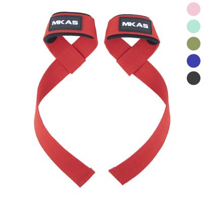 China Weightlifting /Exercise Sport Fitness Workout Loops For Women Men Bodybuilding Powerlifting Weightlifting Straps for sale