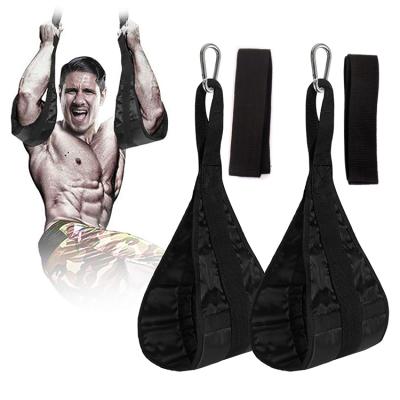 China Adjustable Elasticity Breathable Arm Pads For Abdominal Training Workout Hanging Ab Toss Straps For Pull Up Bar for sale