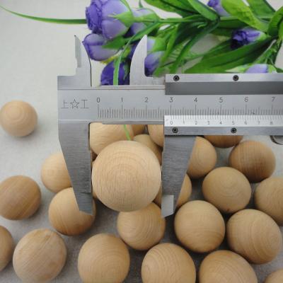 China Antique Imitation Unfinished Wooden Balls Dowel Various Solid And Holes Ball for sale