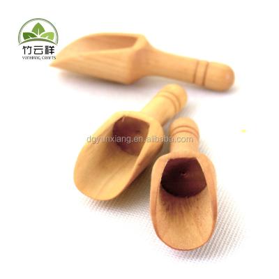 China Beech Wood Spoon Sustainable Bath Salts Use Eco - Friendly Products for sale