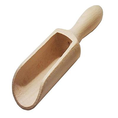 China Sustainable Beech Wooden Spoons Tea Spoon /salt Spoon Sets (8cm) for sale