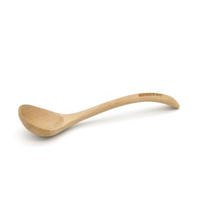 China Sustainable Beech Wood Pouch With Smooth Surface Varnishing For Kitchen Cooking Tools for sale