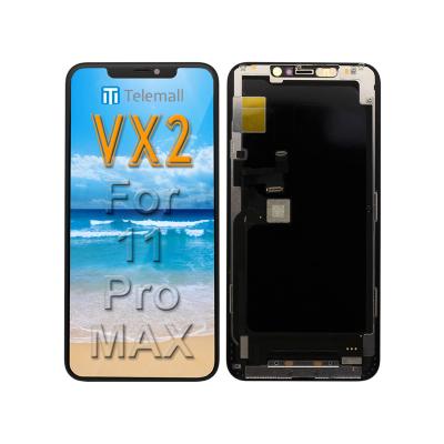 China telemall 6.5inch Full LCD Display Replacement VX2 Touch Screen Digitizer For iPhone 11 Pro Max 6.5inch for sale