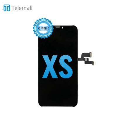 China IPS Show Soft Telemall Oled Touch For Iphone XS LCD Replacement Mobile Phone Display With Frame for sale