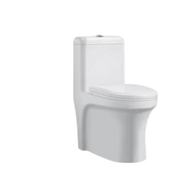 China Automatic Operation Pedestal Water Saving Siphon Ceramic Glazed Toilet for sale