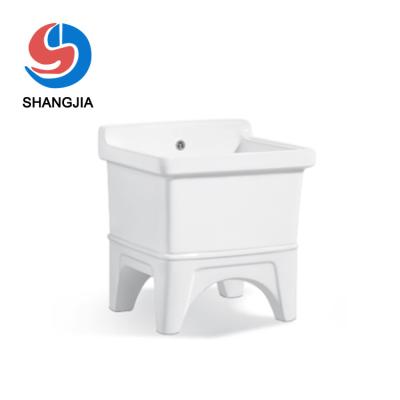 China Modern Practical Exquisite Appearance Floor Standing Bathroom Mop Basin Ceramic Pool for sale