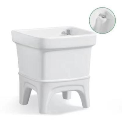 China Chinese Cheap Modern White Ceramic Mop Controller Pool Countertop Bathroom Vessel Sink Vessel Sink OEM for sale